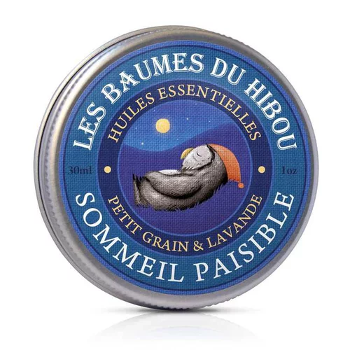 Jardin à embellir：Baume Sommeil Paisible biologique Boîte 30 ml bleu