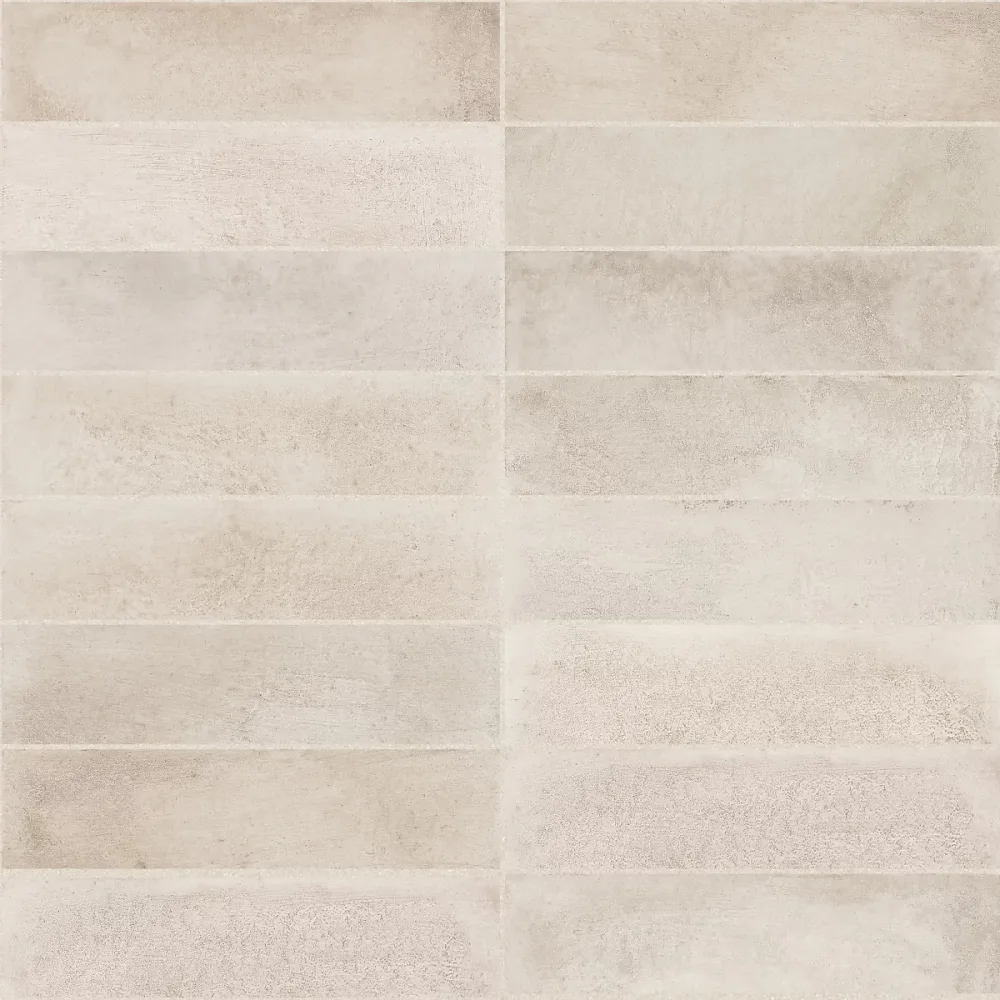 Carrelage effet Zellige Beige Foncé 24 – 6 × 6 × 0,85 cm Montel, Mur intérieur (vendu par carton de 0,5 m²), RO'MA CARRELAGE