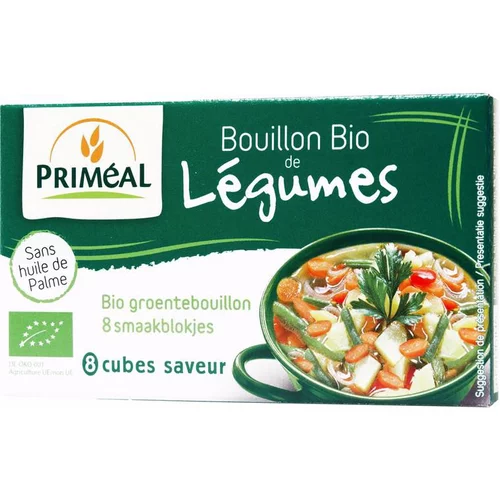 Choix au jardin：Bouillon de légumes en cube - 72 gr