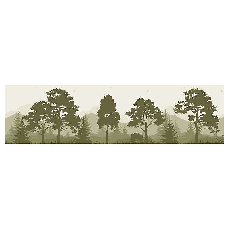 Brise vue imprimé MONTANEA – H.0.8 x L.3 m, 100% occultant, Made in France par Scenolia + kit de fixation offert