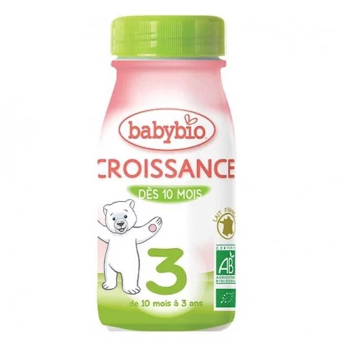 Idée pour le jardin：BABYBIO Croissance Liquide bio dès 10 mois - 25 cl