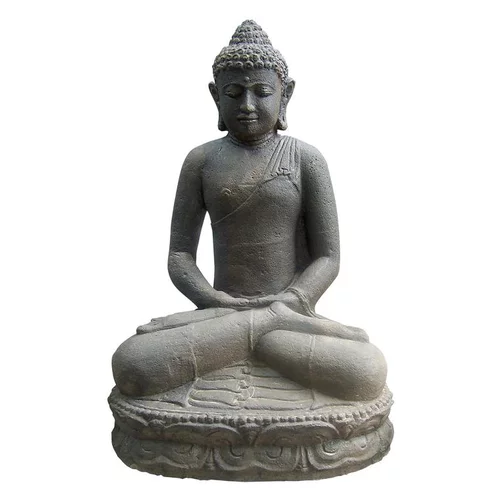 Le bon choix pour le jardin:Statue de jardin Bouddha assis H 20 cm