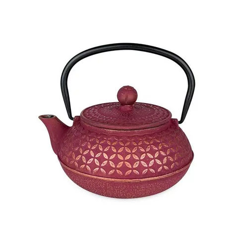 La solution pour vos extérieurs:Théière Tsubaki en fonte Aromandise - Ø 14,5 x H 11 cm