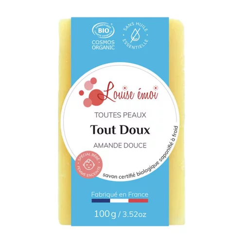 Confort extérieur：Savon solide "Tout doux" huile d'amande douce sans huile essentielle - 100g