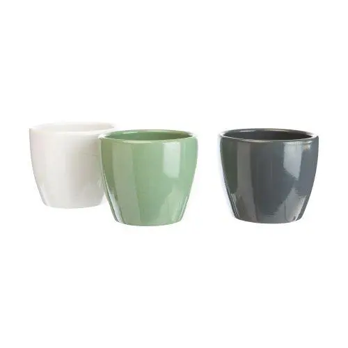 Jardin pratique:Cache-pot Carnivore en céramique coloris vert - Ø 9 cm