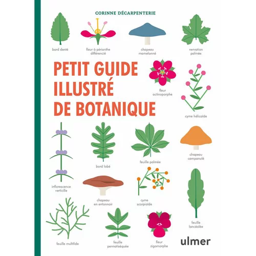 Pour personnaliser vos extérieurs:Petit guide illustré de botanique éditions Ulmer - 96 pages