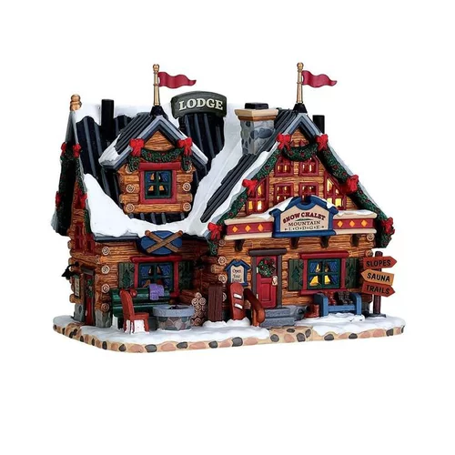 Jardin fonctionnel：Après Ski Lodge Lumineux 20,2x11,9x17 cm Multicolore