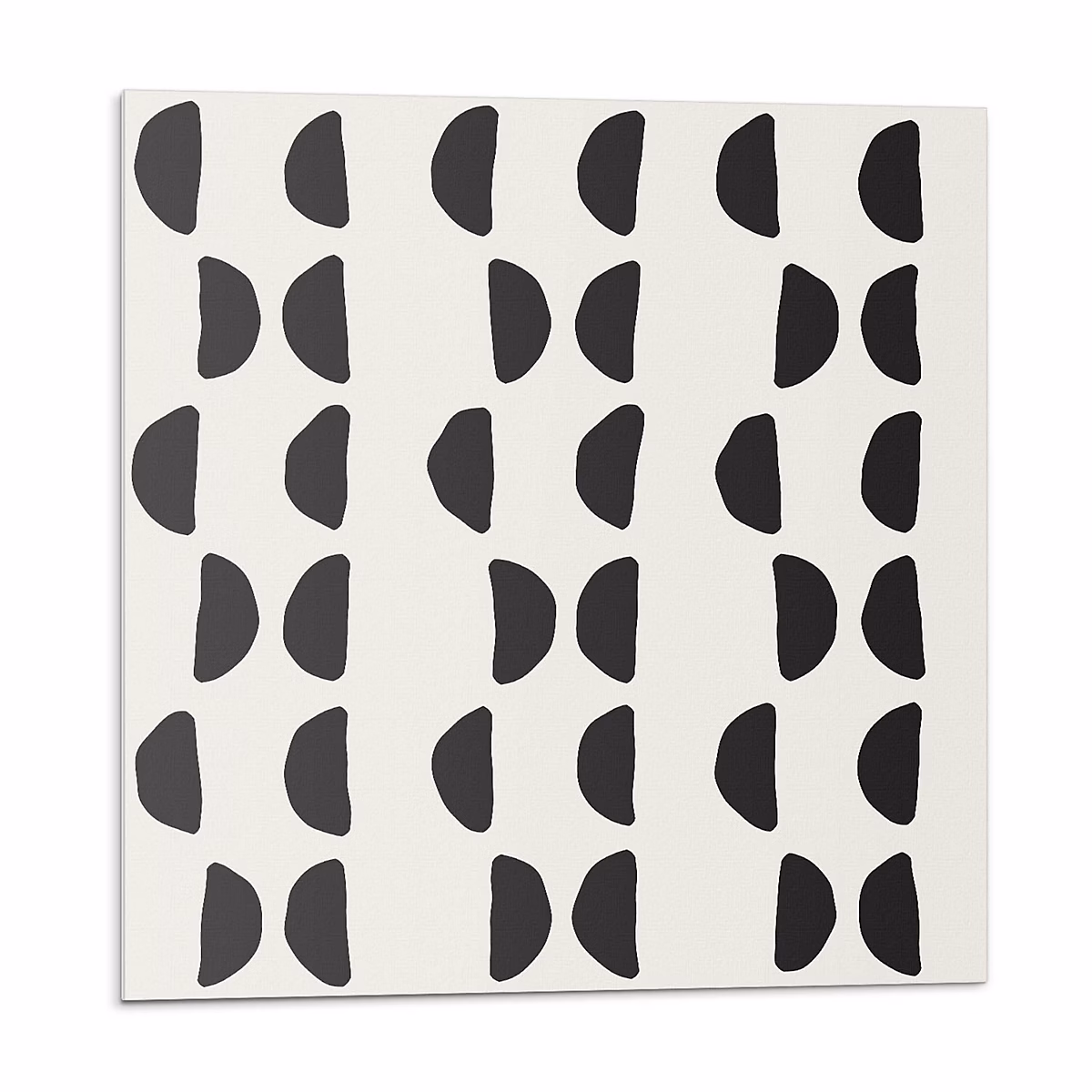 Carreaux PVC Mural Sol Wallfluent 20 × 20 cm Motif Abstrait En Croissant 20 pièces