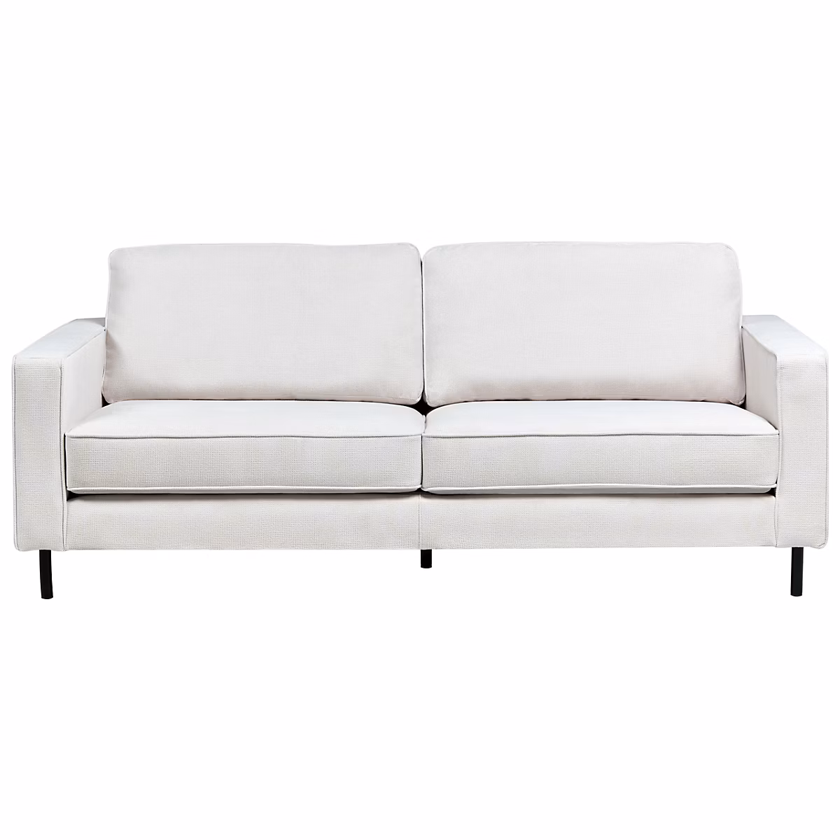 Canapé 3 places SAVALEN Tissu Blanc cassé – Réf. WPPWNDAIZ8556004986