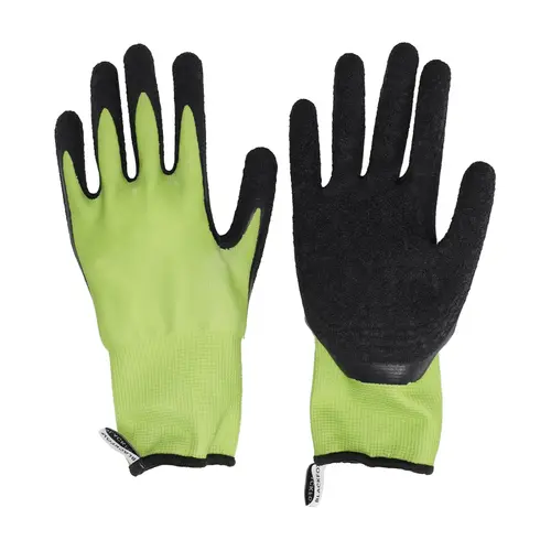 Extérieur fonctionnel:Gant Agrip coloris vert anis en polyester certifié GRS Blackfox - taille 7
