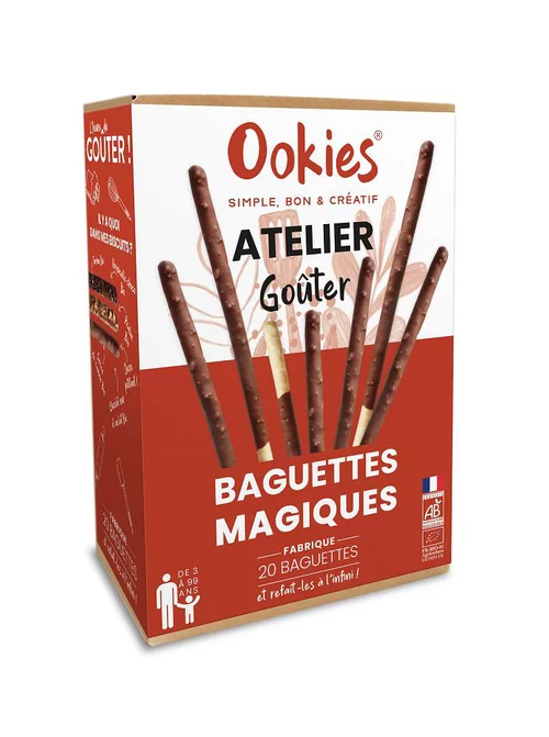 Pratique jardin:Atelier goûter baguettes magiques Ookies®