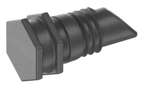 Le pratique au jardin：Bouchon 3/16 Easy & Flexible coloris noir Gardena - 4,6 mm (boîte de 10)