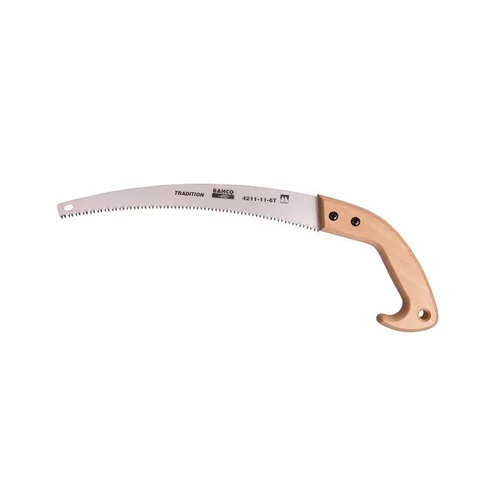Un atout pour le jardin:Scie arboricole avec manche en bois de 28 cm