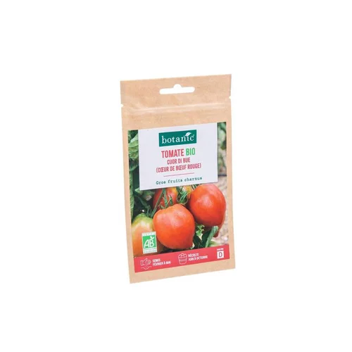 Jardin durable：Graines de tomate cœur de bœuf bio botanic® - graines à germer