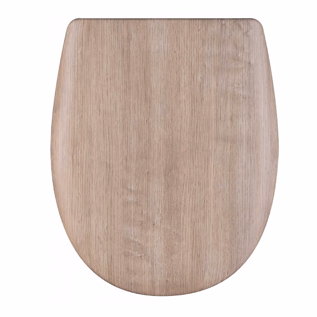 Abattant déclipsable – Effet bois naturel (46.5 × 36 cm | Beige)
