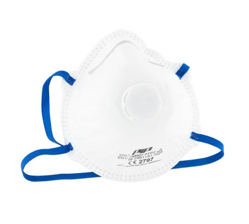 Pour valoriser vos extérieurs:Masque FFP2 avec valve blanc - Lot de 10