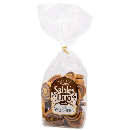 Confort dehors:Sablés duo chocolat Saveurs des marais - 210 g
