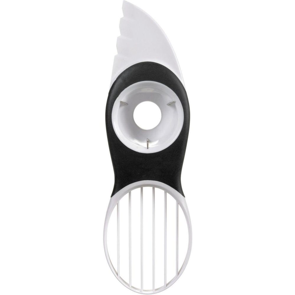 OXO Coupe fruits Coupe-avocat 3 en 1 blanc