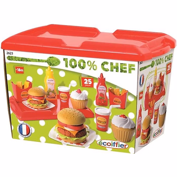 ECOIFFIER CHEF Set Hamburger – 3942