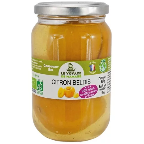 Extérieur essentiel：Citron beldis bio Le voyage de Mamabé - 330 g
