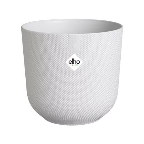 Jardin à organiser:Cache-pot coloris blanc Jazz Elho - Ø 16 cm