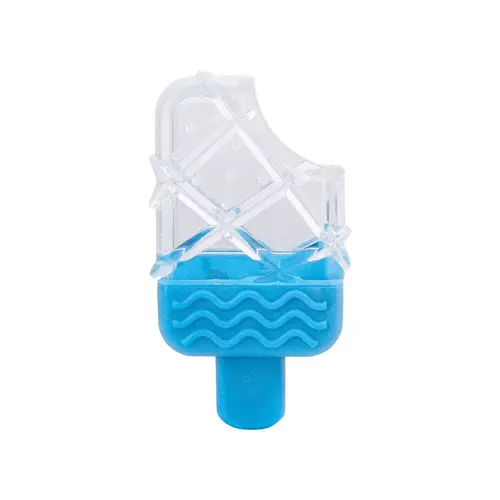 Idée simple:Jouet rafraîchissant pour chien en forme de glace bleue Wouapy Fresh
