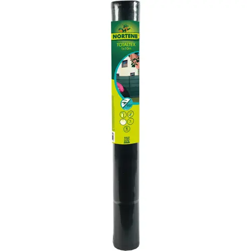 Pratique pour l’extérieur：Brise-vue tissé coloris vert Nortène Recynet Plus - 10 m x H 100 cm