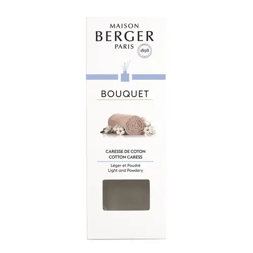 Extérieur pratique:Bouquet parfumé Maison Berger parfum Caresse de coton - 100 ml