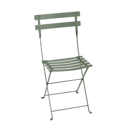 Idée utile:Chaise pliante en acier coloris cactus Bistro Fermob - 82 cm