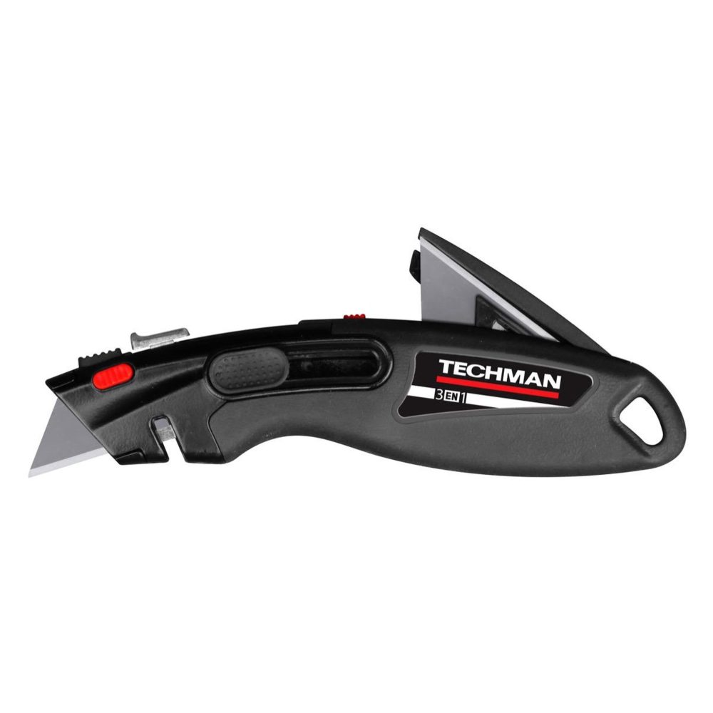 TECHMAN Couteau de Sécurité 3en1 à Réservoir