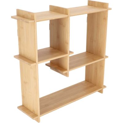 Etagère murale d'intérieur en bambou (Taille L)
