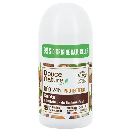 Une idée pour vos extérieurs:Déo bille karité équitable Douce Nature - 50 ml