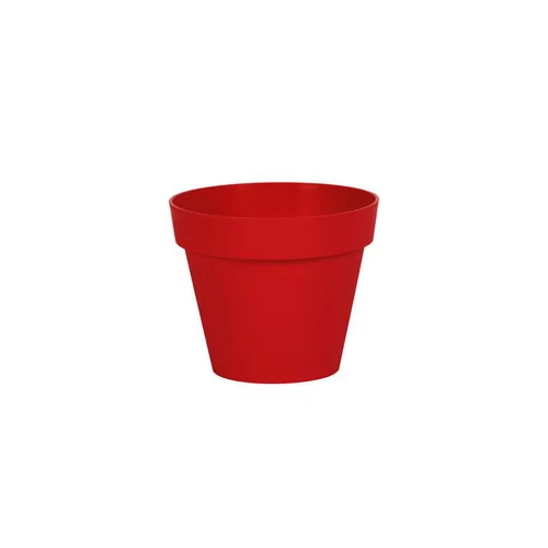 Bien pratique à l’extérieur：Pot Toscane Rouge rubis Ø.30 x H.26 cm