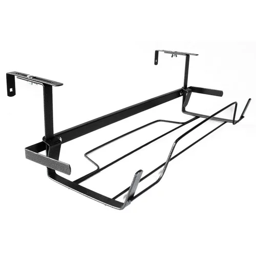 Pour enrichir votre univers jardin:Support de jardinière extensible en métal gris martelé 65 à 84 cm