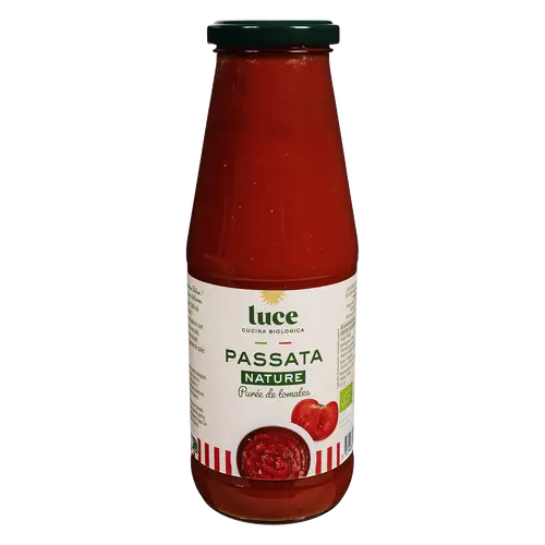 Univers jardin：Sauce tomate Passata nature bio Luce - 680 g