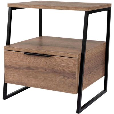 Table de chevet avec rangements Pal (Bois)