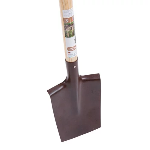 Jardin et idées:Bêche à rebord col de cygne et manche béquille botanic® - 28 cm