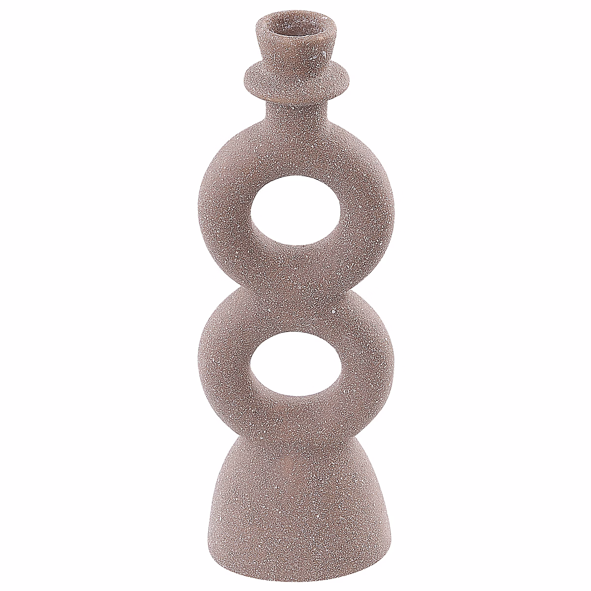 Objet décoratif – Bougeoir NAOUSA 23 cm Céramique Beige