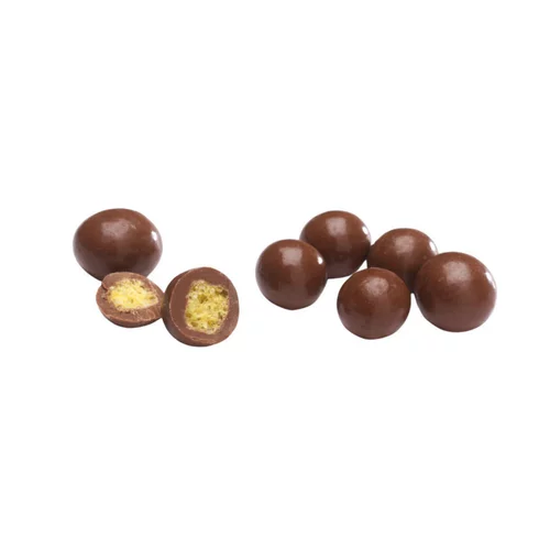 Jardin facile:Billes de maïs soufflé enrobées de chocolat au lait - Prix au kilo
