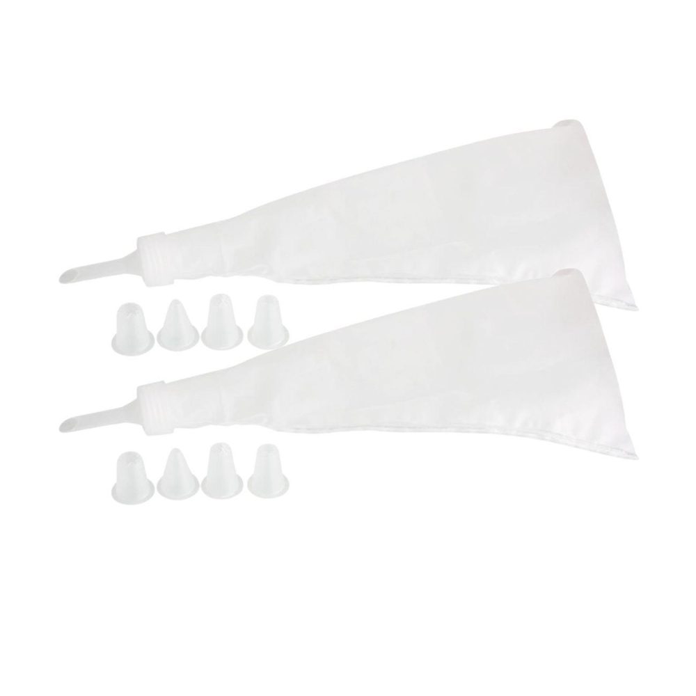 ZENKER Set de 2 poches à douilles avec embouts en plastique zenker smart pastry
