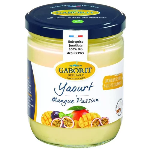 Utile dehors：Yaourt gourmand mangue passion bio Gaborit – 400 g