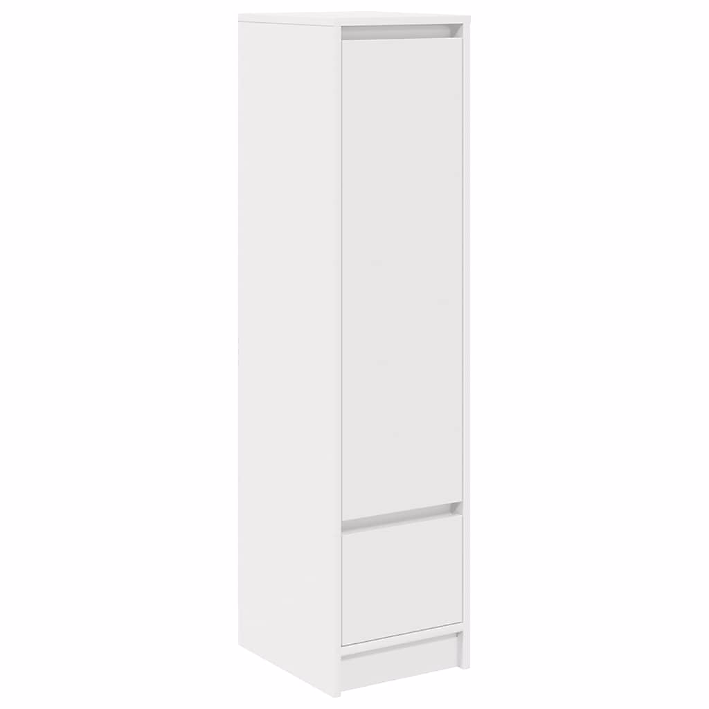 Buffet haut blanc 29 – 5x34x119, 5 cm bois d'ingénierie vidaXL