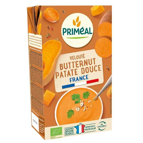 Bien pensé pour le jardin：Velouté butternut patate douce en brique de 1 L