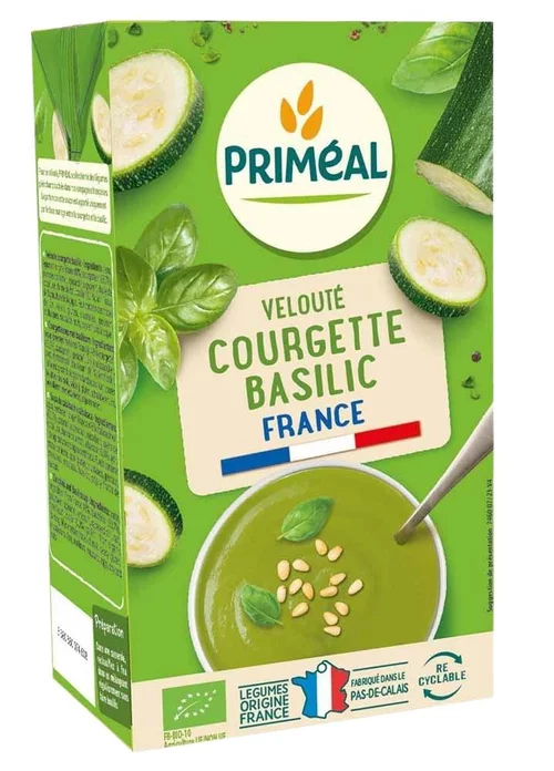 Une sélection pensée pour le jardin:Velouté de courgettes et basilic - 1L