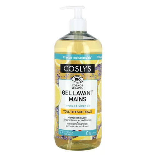 Jardin au quotidien:Gel lavant mains lavande citron bio Coslys - 1 L