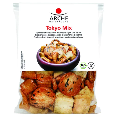 Choix au jardin：Tokyo mix biscuits apéritifs en sachet de 80 g