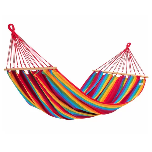 Espace vert malin:Hamac coloris multicolore Fortaleza en polypropylène Jobek Hamac GraphiK - 300 x 140 cm