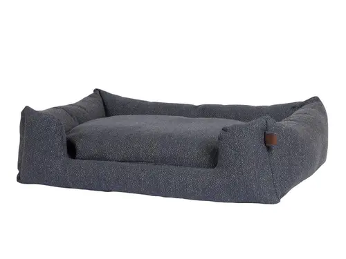 Nature maison:Panier pour chien coloris bleu Fantail Eco Snooze Midnight Blue - 110 x 80 cm