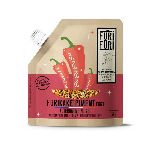 Choix au jardin：Furikake piment FuriFuri - 45 g