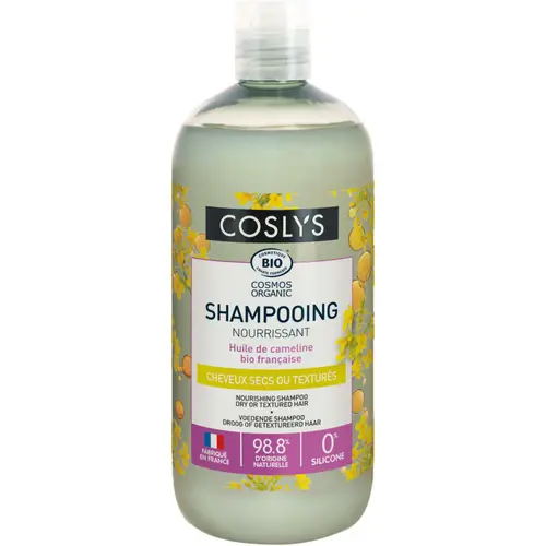 Pour vos projets:Shampooing nourrissant bio Coslys cheveux secs et abîmés - 500 ml
